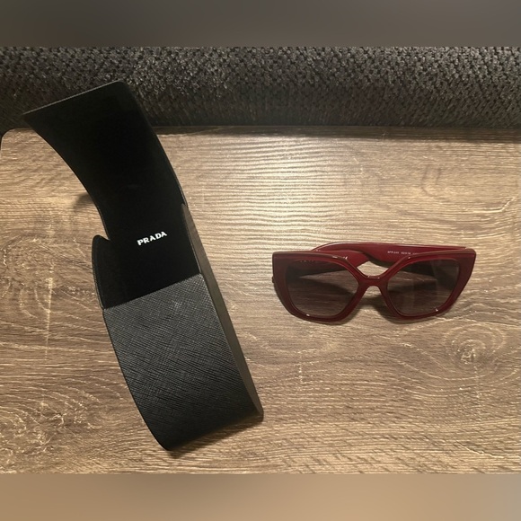 Prada - NWT - Women’s Bordeaux Cat-Eye Sunglasses main image 9